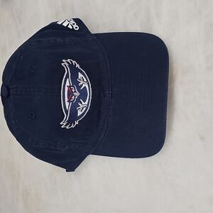 Florida Atlantic University Cap Adidas Dark Blue Embroidered Logo Adjustable NNT